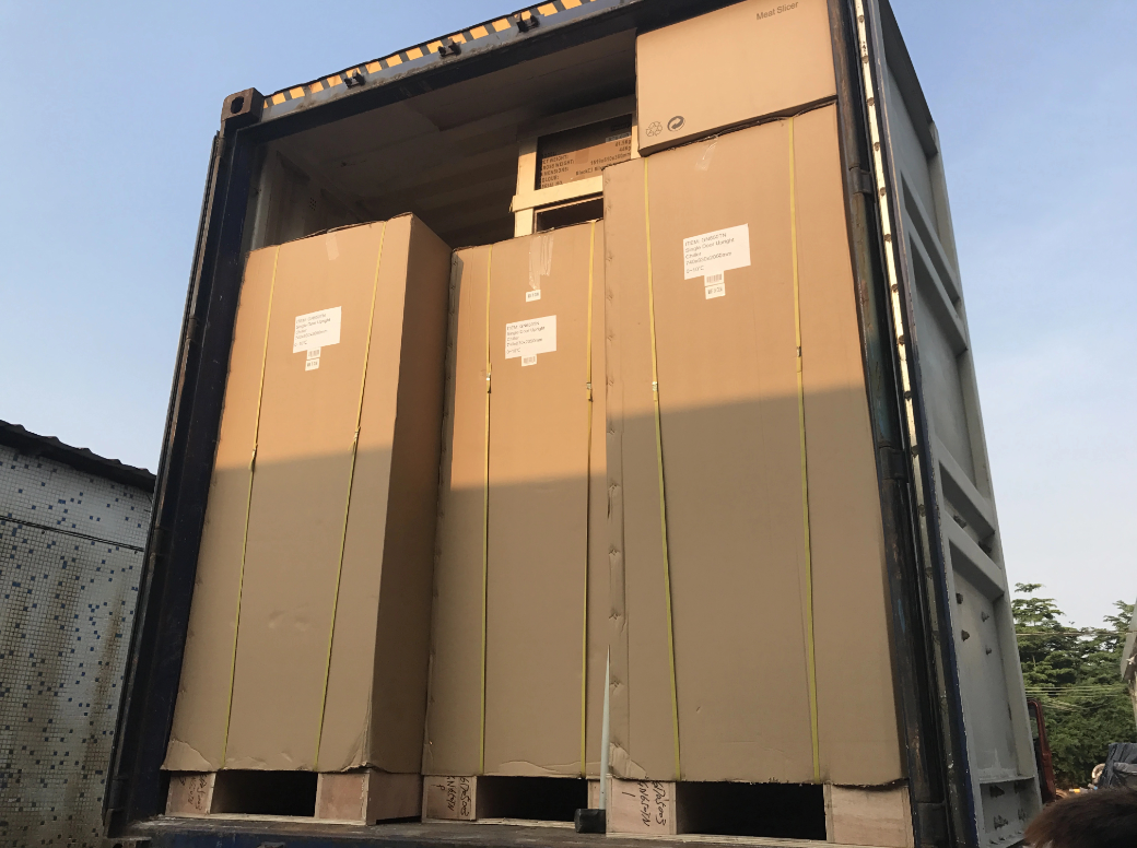 Customized Supermarket Freezer Frozen Food dispaly refrigerator