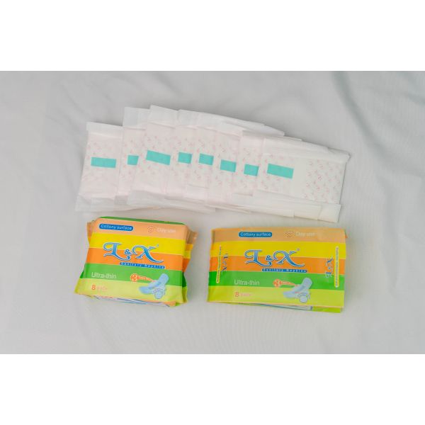 Disposable Women Sanitary Napkins with ISO Certification and Regular Absorbency