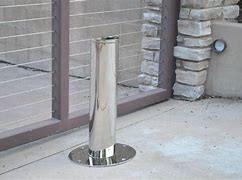 Liftable Remote Control Steel Pneumatic Bollard Hot Dipped Galvanized