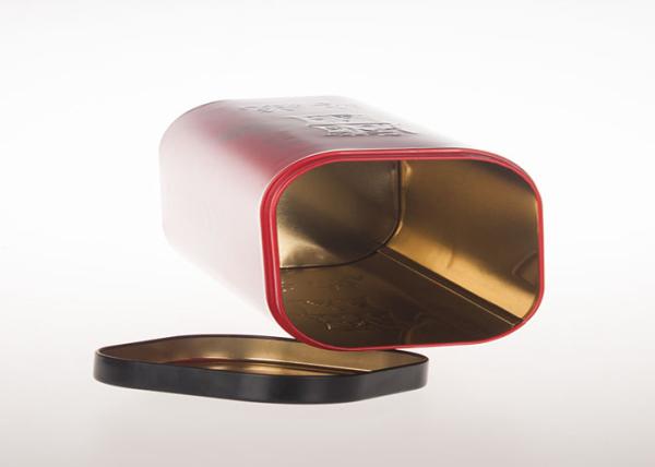 LFGB Certification Metal Tea Tins For Chinese Traditional Tea Storage Packaging