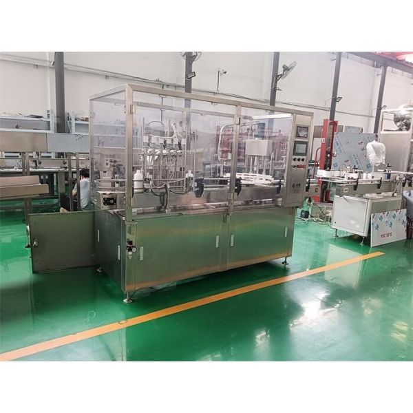 Small Batch Vial Filling & Capping Machine (2-100ml) GMP Compliant