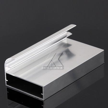 Silver Color CQC Standard For Kitchen Cabinet OEM Aluminum Extrusted Profile