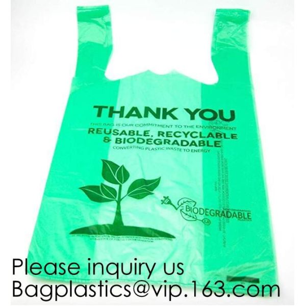 Moisture Resistant, Certified 100% Home Compostable - 100% Biodegradable, Shopping Bags, Reusable, Trash Bags, No Plasti