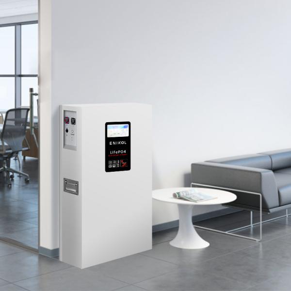 48V Lithium Solar Battery Built In BMS , 51.2V 200AH Touch Screen Lifepo4 Battery