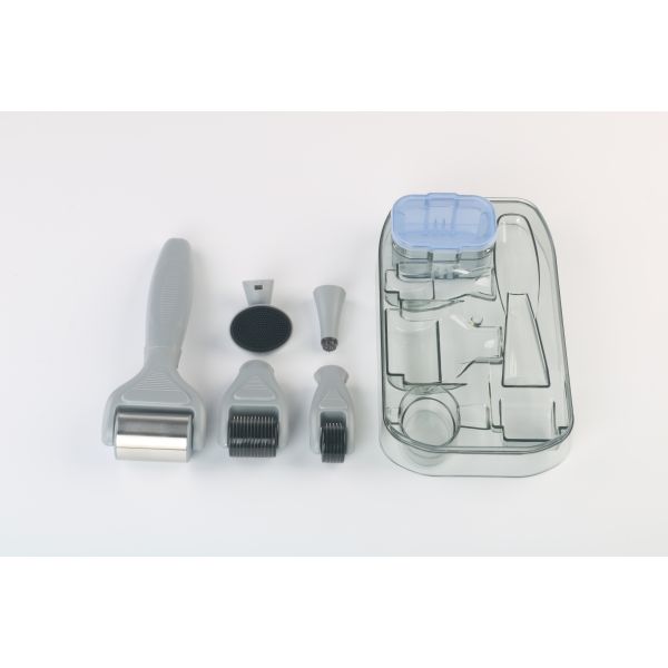 6 in 1 Derma Roller Kit with Ice Roller Skin Cooling Derma Care Facial Beauty NO Plugs Type