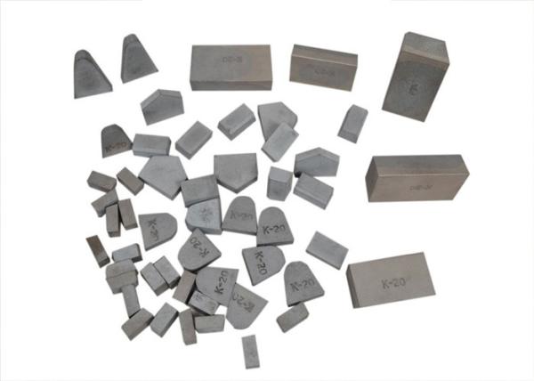 YG6C/YG8C/YG11C/YG20 Grade Carbide Brazed Tips Long Working Life