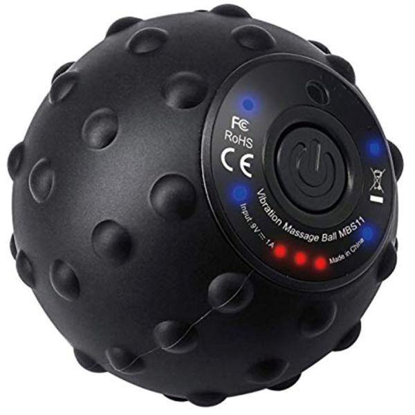 Peanut ABS Silicone Vibrating Massage Ball 8cm Muscle Therapy Ball