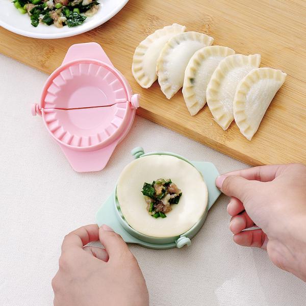Household Plastic Dumpling Maker Dumpling Maker Creative Dumpling Skin Mold Kitchen Gadget Tool