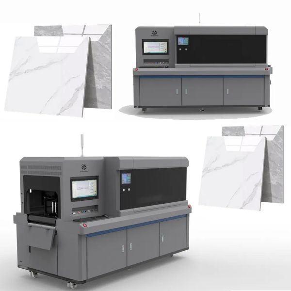 Single Pass UV Digital Printer with 200 Sqm/H Printing Speed, 1200 X 1200 Dpi Resolution and LED UV Lamp Drying System