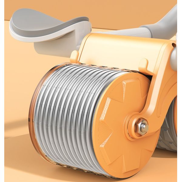 Abdominal Automatic Rebound Wheel Exercise Muscle Fitness Equipment