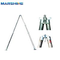 Polvo de ginebra tubular de aleación de aluminio de alta resistencia en forma de A para trabajos de construcción de torres