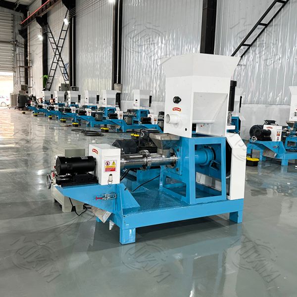 small single Screw Floating Fish Feed Extruder Machine for Home Use and Plant Cutter Type Fish Feed Pellet Extruder