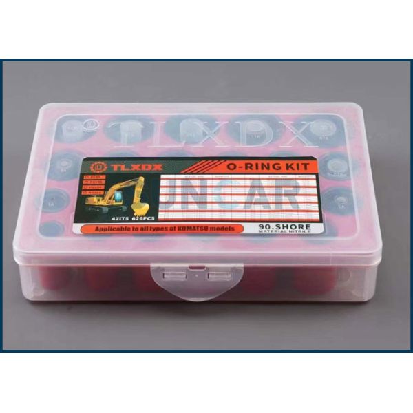 Прозрачное коробки ремонта колцеобразного уплотнения большое для C-A-T HIATCHI KOBELCO SUNCARSUNCARVOLVO DOOSAN DAEWOO HYUNDAI KATO KOMATSU