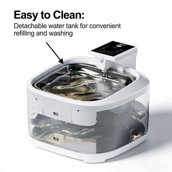 Wholesale Cat Water Fountain | Smart, Quiet, Filtered, Large-Capacity Automatic Pet Water Dispenser
