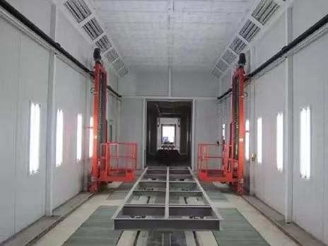 Customized Bus Spray Booth Ceiling Filter Rate 98% Efficiency and Customization with CE