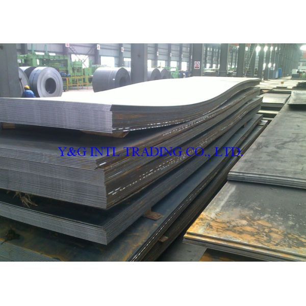 Q235 Q345B Mild Ms Carbon Steel Plate 1000 - 4500mm Length Zinc Coating