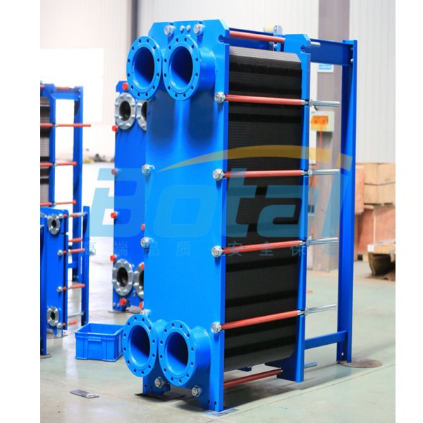 High-Efficiency Heat Exchange of Plate & Shell Heat Exchangers