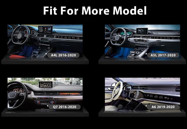 A4 A5 A6 Q7 Audi Android Radio LCD Copilot Display Head Unit