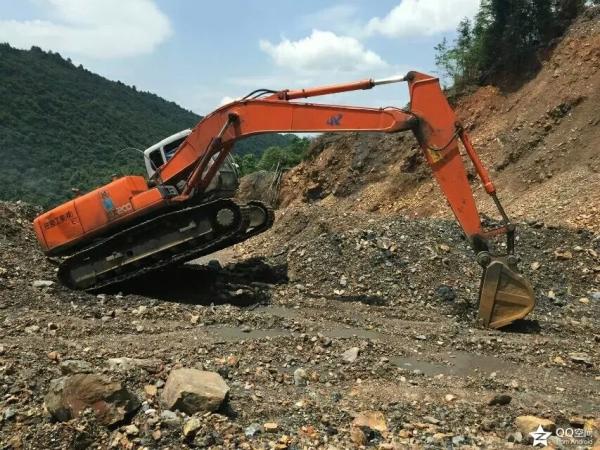 20 motor de ISUZU da máquina escavadora de Hitachi da mão da tonelada segunda com repintar da manutenção