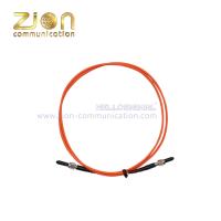 Corde de correction optique de fibre de la veste G652D de LSZH SMA au connecteur de SMA