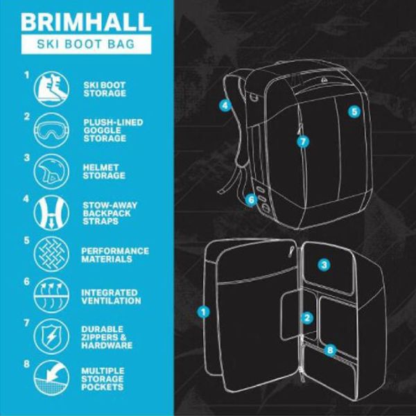 Прочная сумка ботинка лыжи перемещения для Outerwear изумленных взглядов шлемов ботинок сноуборда лыжи