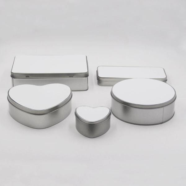 Rectangular Sublimation Metal Tin Box Blanks For Sublimation Printing