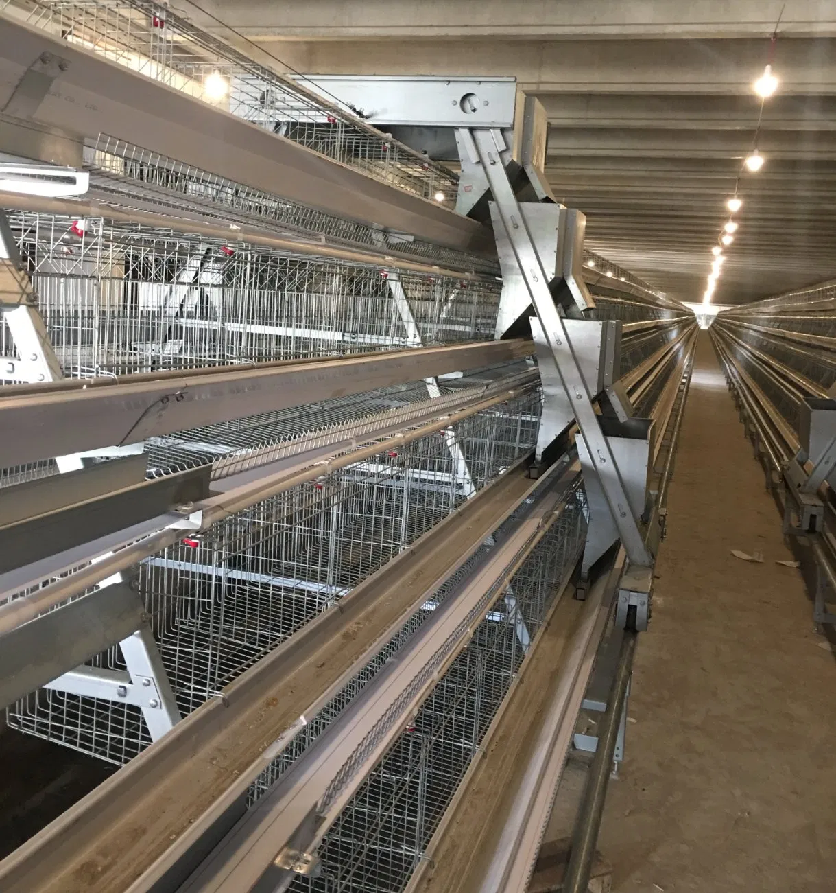 Hot Galvanized A Type Layer Cage High Top Chicken Brooder Box 3 Tiers 4 Tiers