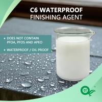 C6 agent de finition imperméable à l'eau exempt de PFOA PFOS et APEO imperméable à l'huile et résistant aux taches