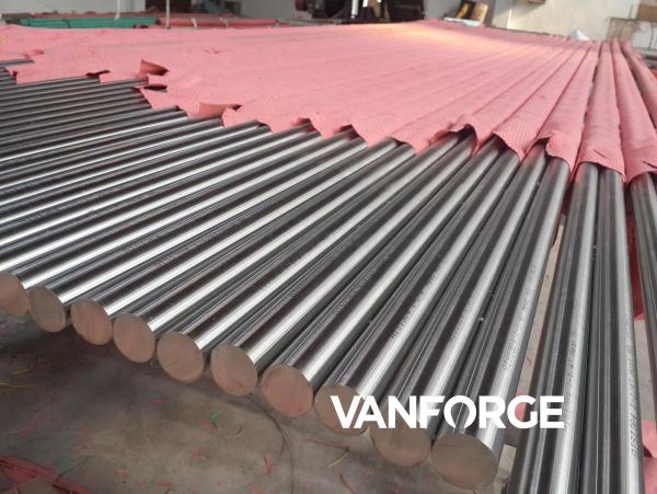 High Strength Incoloy 925 Nickel Round Bar , Inconel Rod Open Die Forged
