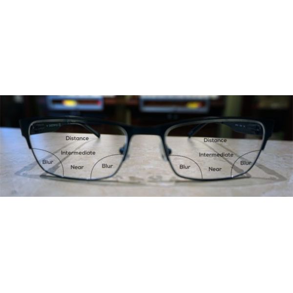 1.56 Index Blue Ray Blocker Progressive Multifocal  Photochromic Lenses
