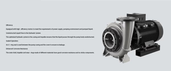 Grundfos NBG 150-125-500/548 End-suction Close-coupled Single-stage Pumps For Commercial Water Pressure Boosting