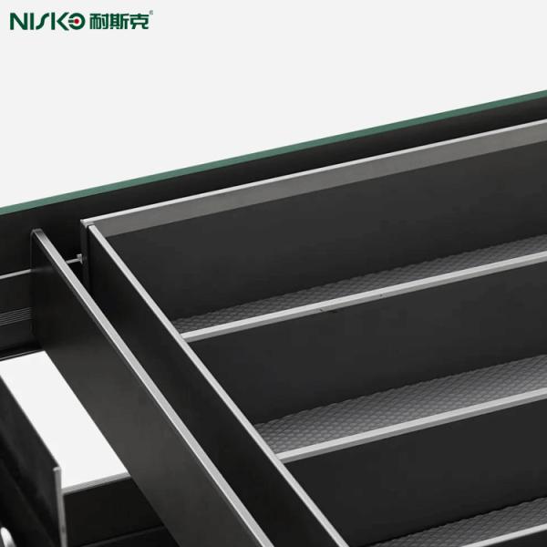 Estante extraíble de 3 niveles para especias, cesta deslizante lateral para organizar condimentos
