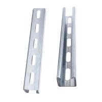40g-275g/M2 Hot Dipped Galvanized Strut Channel ±0.02mm Tolerance