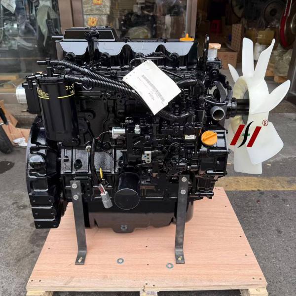 Motor Yanmar de 4 cilindros en línea 4TNV94L-PXGA con motor diésel turboalimentado