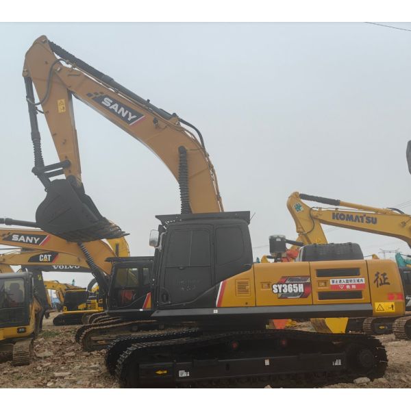 36 Ton Sany SY365 Used Original Excavator Large Mining Hydraulic Secondhand Digger