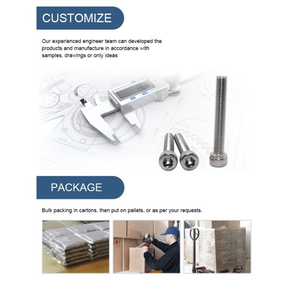 Mejor de acero inoxidable Hex Socket Cap máquina tornillo DIN 912 de ISO9001 2015 certificado