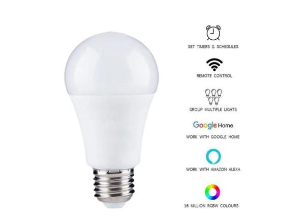 E27 B22 Wireless Light Bulb With Remote