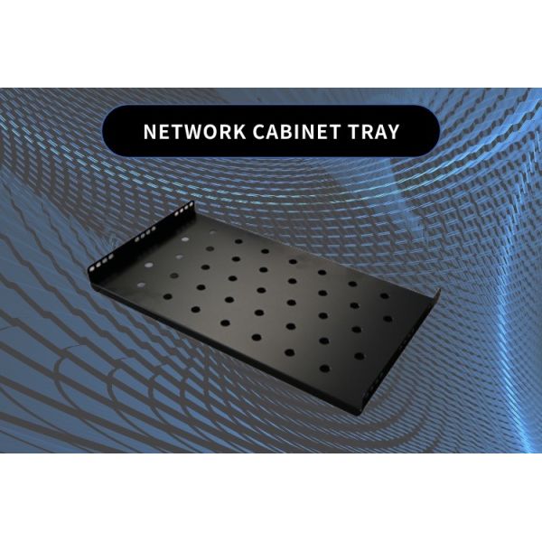 19inch Cabinet Standard and 1.5 Thickness Server Rack Shelf for Network Accessories