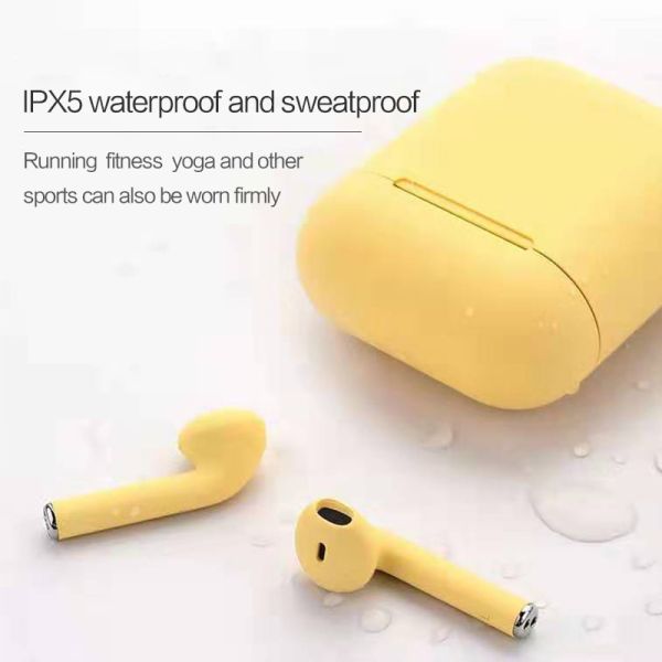 Inpods I12 Tws Bluetooth Smart Bracelet Earphone Headset Noise Cancelling Waterproof