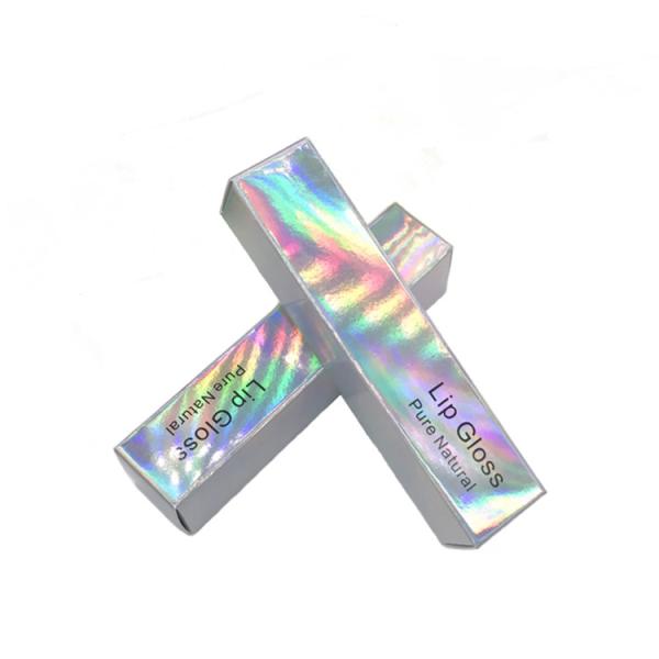 Eco-friendly Custom Logo Cosmetic Lip Gloss Lipstick Paper Packaging Box