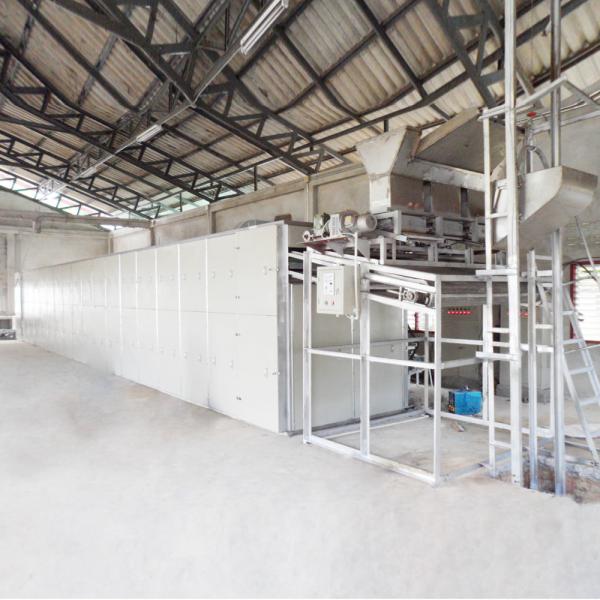 Crawler Type Belt Drying Equipment Hot Air Inner Circulation Cassava Dryer Machine