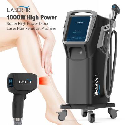 1800W 808nm Diode Laser Hair Removal Machine12 Laser Bar diode ice laser