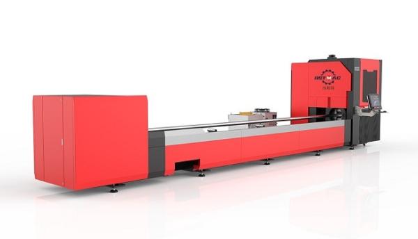 Galvanized Steel Fiber Laser Pipe Cutting Machine For Aluminium Brass Copper Multifunctional