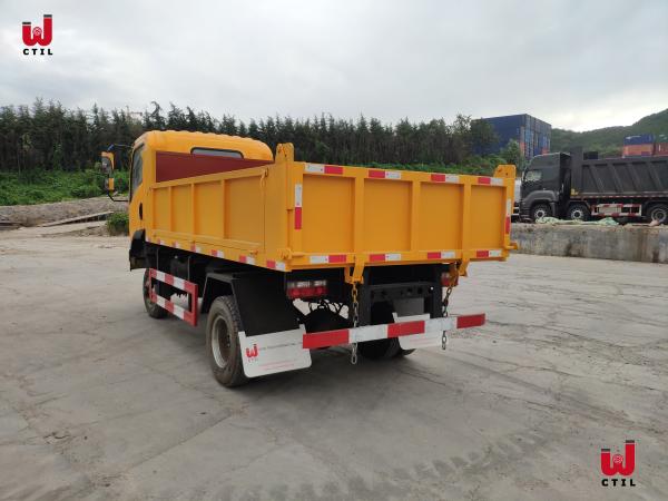 Wheel Driver 8t Heavy Duty Dump Truck 3650mm Tipper Dump Truck