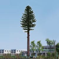 Torre Monopole da pilha da camuflagem do GRD da árvore artificial 40M