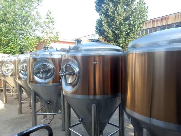 Automatic Micro Craft Beer Equipment 3mm Thickness With 200l / 300L / 500L Kettles