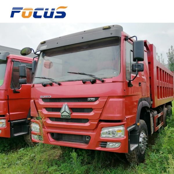 Used/Refurbished Sinotruk HOWO 375HP Tipper/Dump Truck for Mining/Construction Works