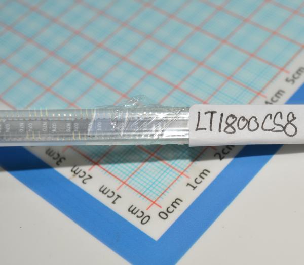 LT1800CS8#PBF Amplificateur opérationnel (Op Amp) 100MHz Gain BW 450V/µs Vitesse de balayage 3.5nV/√Hz Bruit 2.7-12.6V Alimentation Entrée/Sortie Rail-to-Rail Boîtier SOIC 8 broches -40°C à 85°C Faible consommation