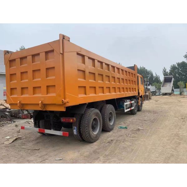 Shacman 8x4 four Axles Used Tipper Trucks Dumper 375HP 317HP for sale