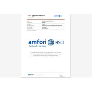 Xiamen Wonders Sport Co., Ltd. Certifications